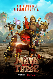 Maya e os 3 Guerreiros (1ª Temporada) - Poster / Capa / Cartaz - Oficial 1
