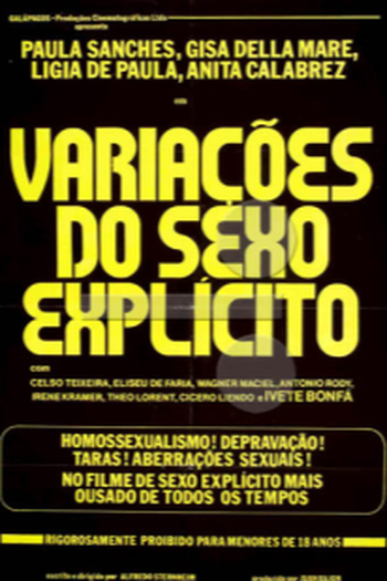 Poster de Filme Variações do Sexo Explícito (1984)