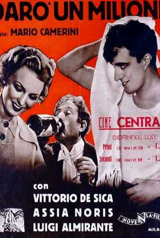 Poster 1 de Filme Darò un Milione (1935)