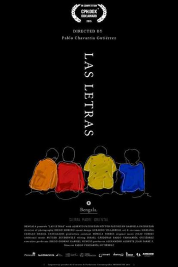 Poster de Filme Las letras (2016)