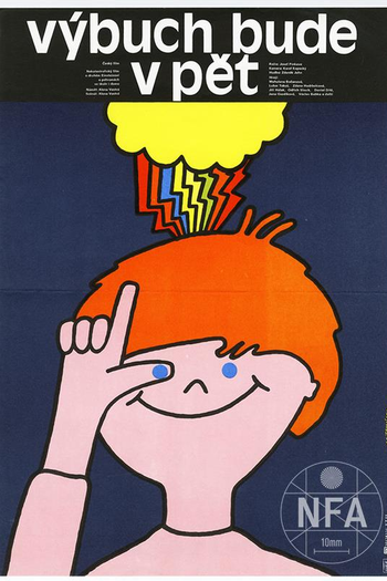 Poster de Filme Výbuch bude v pět (1984)
