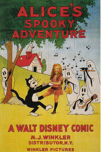 Poster de Curta Alice's Spooky Adventure (1924)
