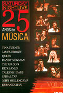 Saturday Night Live - 25 Anos de Musica Vol. 2 - Poster / Capa / Cartaz - Oficial 1