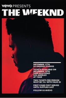 Vevo Presents: The Weeknd - Poster / Capa / Cartaz - Oficial 1