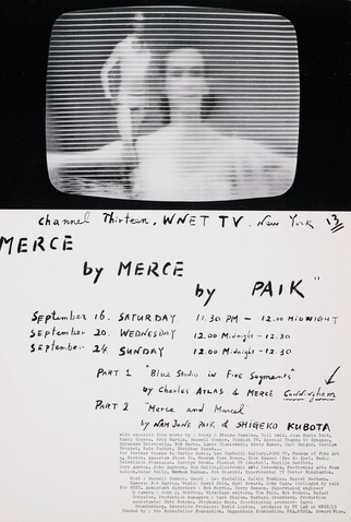 Poster 1 de Curta Merce by Merce by Paik (1978)
