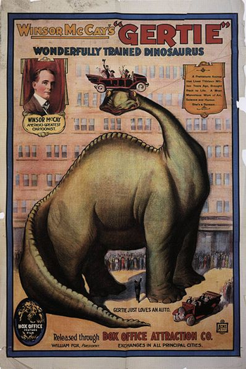 Poster de Curta Gertie the Dinosaur (1914)