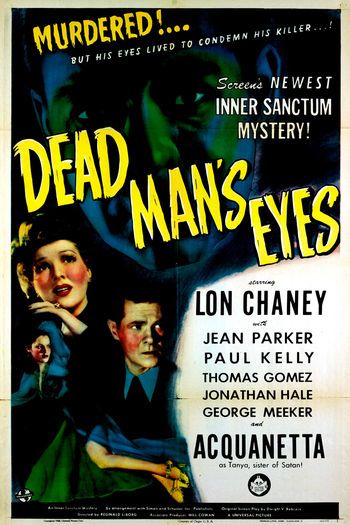 Poster de Filme Olhos do homem morto (1944)