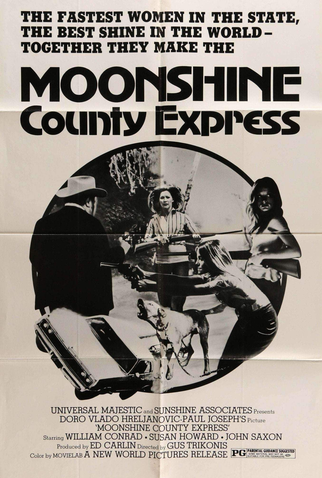 Poster 2 de Filme Moonshine County Express (1977)