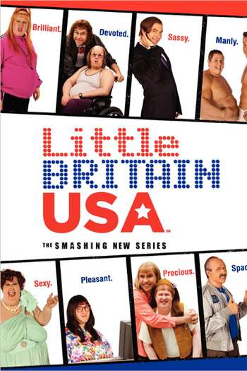Poster de Série Little Britain USA  (2008)