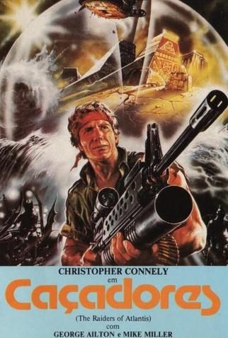Poster 3 de Filme Os Caçadores da Atlântida (1983)