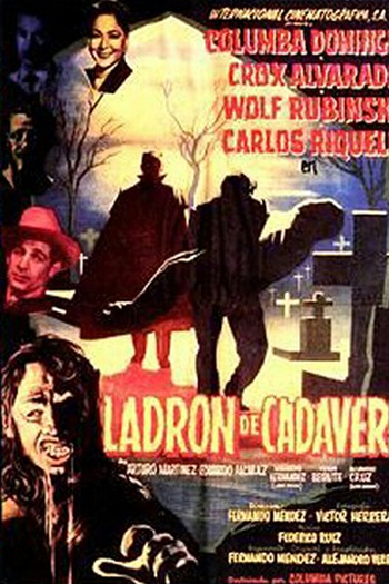 Poster de Filme Ladrón de cadáveres (1957)