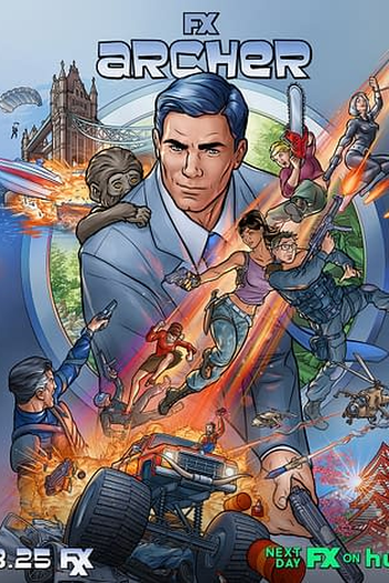 Poster de Série Archer (12ª temporada) (2021)