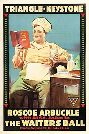 Poster de Curta The Waiters' Ball (1916)