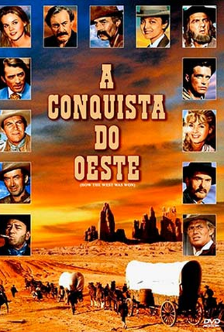 Poster 4 de Filme A Conquista do Oeste (1962)