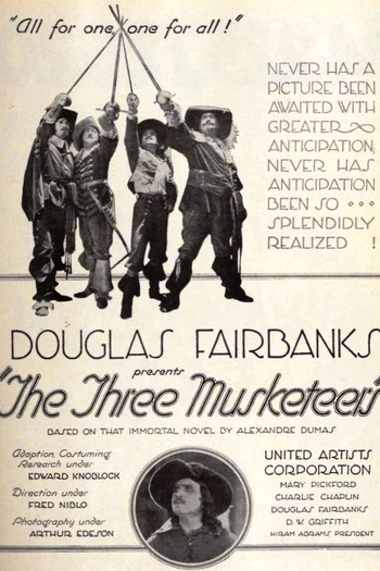  de Filme Os Três Mosqueteiros (1921)