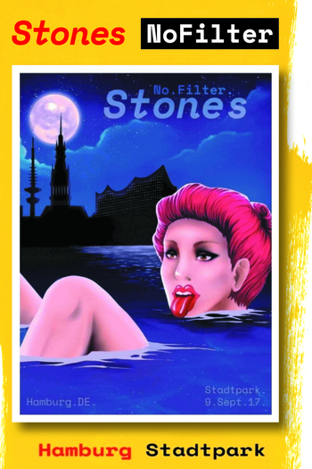 Poster de Filme Rolling Stones - Hamburg 2017 (2017)