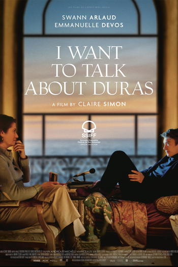 Poster de Filme Eu Quero Falar Sobre Duras (2021)
