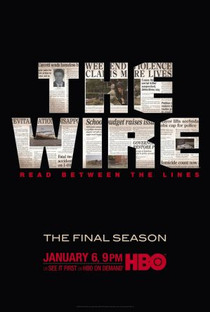 The Wire (5ª Temporada) - Poster / Capa / Cartaz - Oficial 1