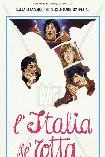 Poster de Filme A Itália quebrou (1976)