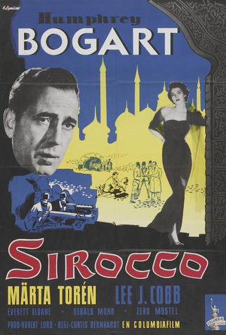 Poster 5 de Filme Sirocco (1951)