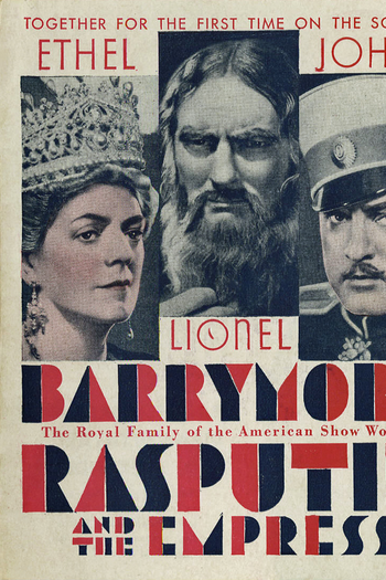 Poster de Filme Rasputin e a Imperatriz (1933)