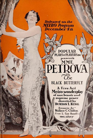 Poster 1 de Filme The Black Butterfly (1916)