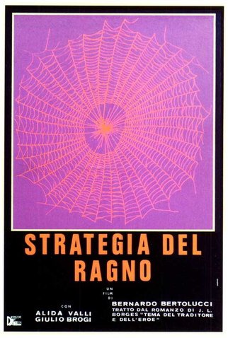 Poster 1 de Filme A Estratégia da Aranha (1970)
