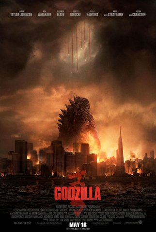 Poster 1 de Filme Godzilla (2014)