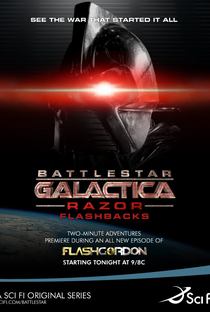 Battlestar Galactica - Razor Flashbacks - Poster / Capa / Cartaz - Oficial 1