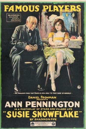 Poster de Filme Susie Snowflake (1916)