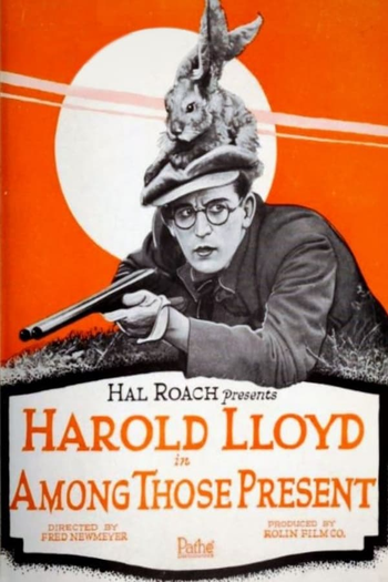 Poster de Curta Among Those Present (1921)