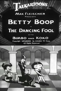Betty Boop in The Dancing Fool - Poster / Capa / Cartaz - Oficial 1
