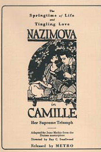Poster de Filme A Dama das Camélias (1921)