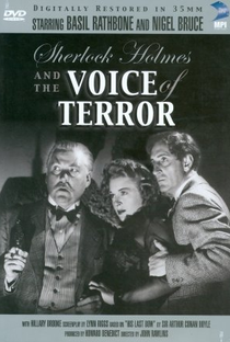 Sherlock Holmes e a Voz do Terror - Poster / Capa / Cartaz - Oficial 3