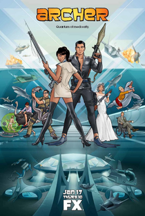 Archer (4ª Temporada) - Poster / Capa / Cartaz - Oficial 1