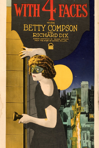 Poster 1 de Filme A Mulher com Quatro Faces (1923)