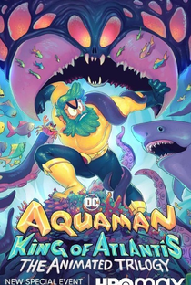 Aquaman: Rei de Atlântida - Poster / Capa / Cartaz - Oficial 1