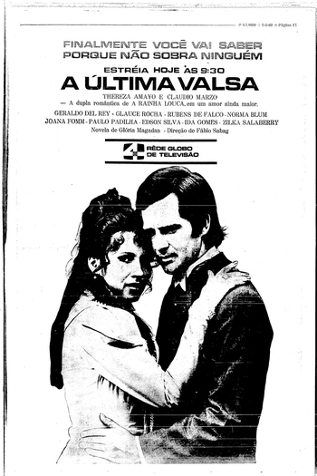 Poster de TV A Última Valsa (1969)