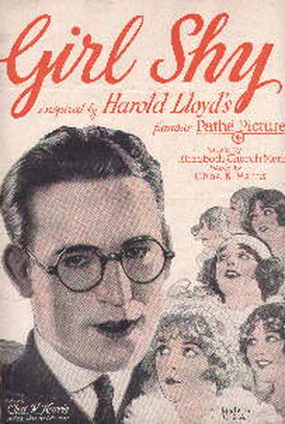 Poster 1 de Filme Girl Shy (1924)