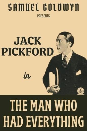 Poster de Filme The Man Who Had Everything (1920)