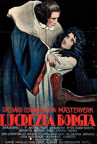 Poster 1 de Filme Lucrécia Bórgia (1922)