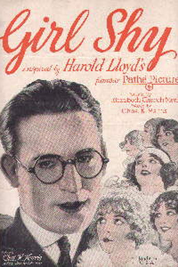 Poster de Filme Girl Shy (1924)