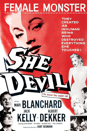 Poster de Filme A Mulher Diabólica (1957)