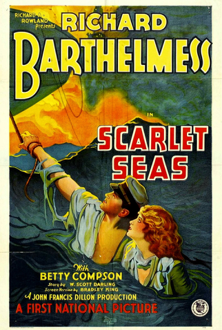 Poster 1 de Filme Mares Escarlates (1928)