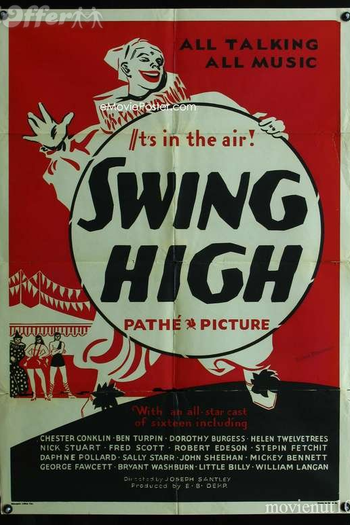 Poster de Curta Swing High (1932)