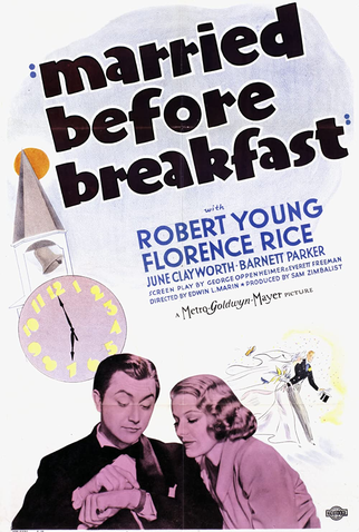 Poster 1 de Filme Casada em Jejum (1937)