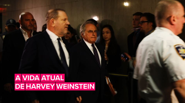 Como está a vida de Harvey Weinstein dois anos depois de ser demitido