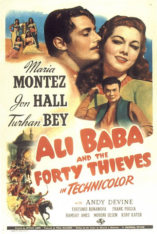 Poster 1 de Filme Ali Babá e Os Quarenta Ladrões  (1944)