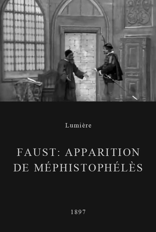 Poster 1 de Curta Faust - Apparition de Méphistophélès (1897)