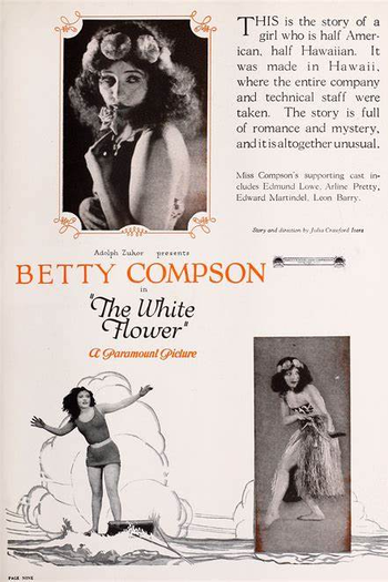 Poster de Filme The White Flower (1923)